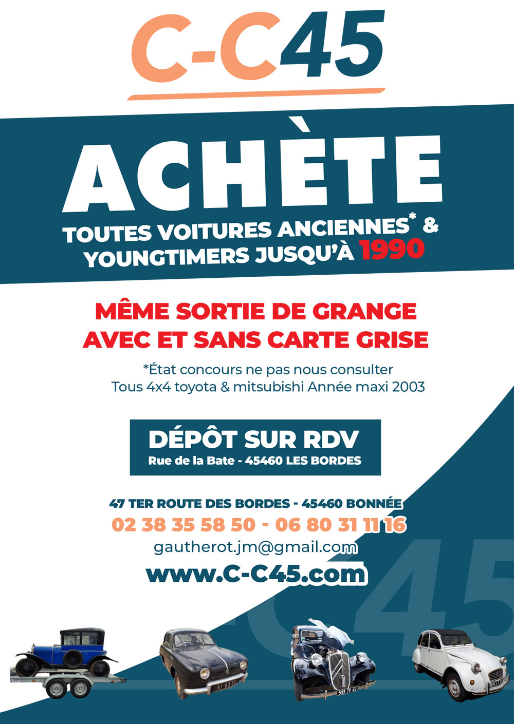 Rachat de véhicule ancien