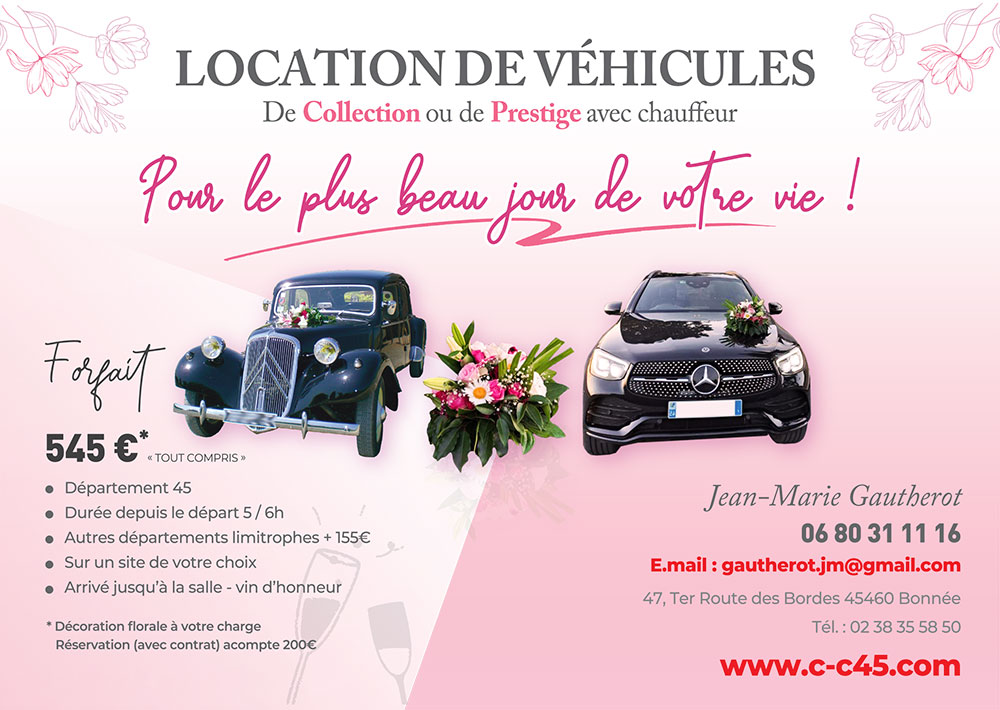 Location de voiture avec chauffeur