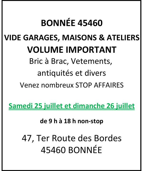 Vide grenier